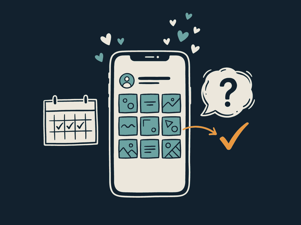 An active profile answers the question a customer is asking